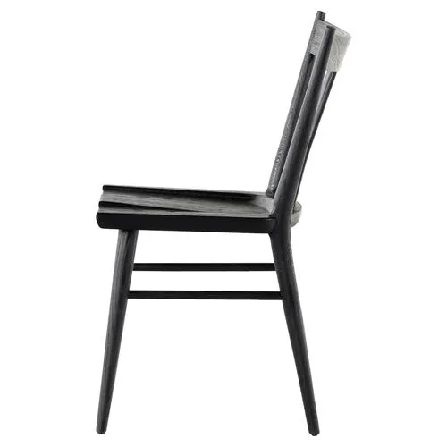 Ned Dining Chair - Black Oak