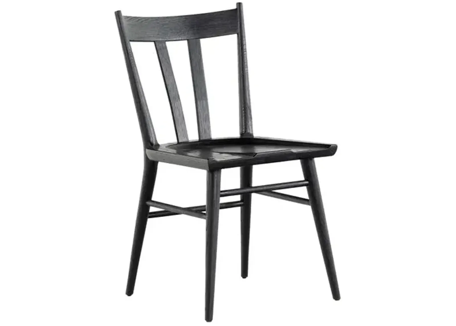 Ned Dining Chair - Black Oak