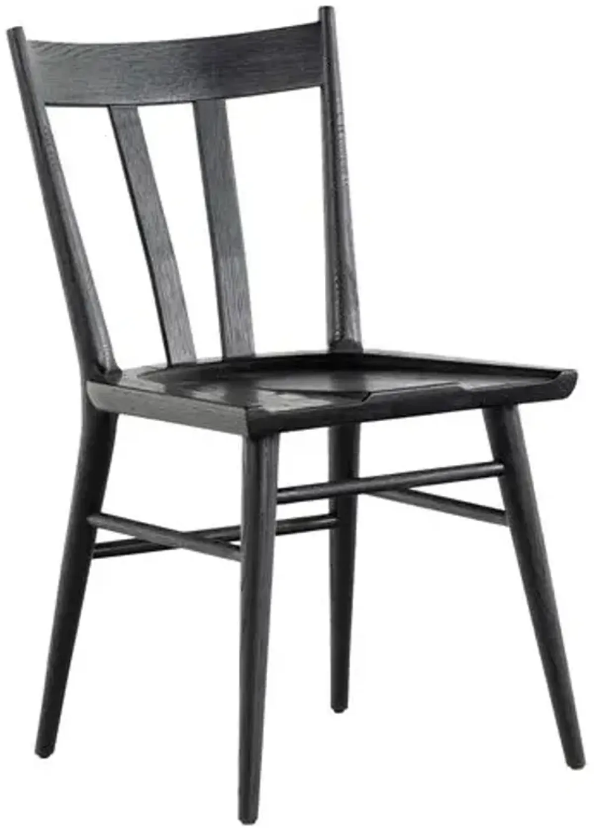 Ned Dining Chair - Black Oak