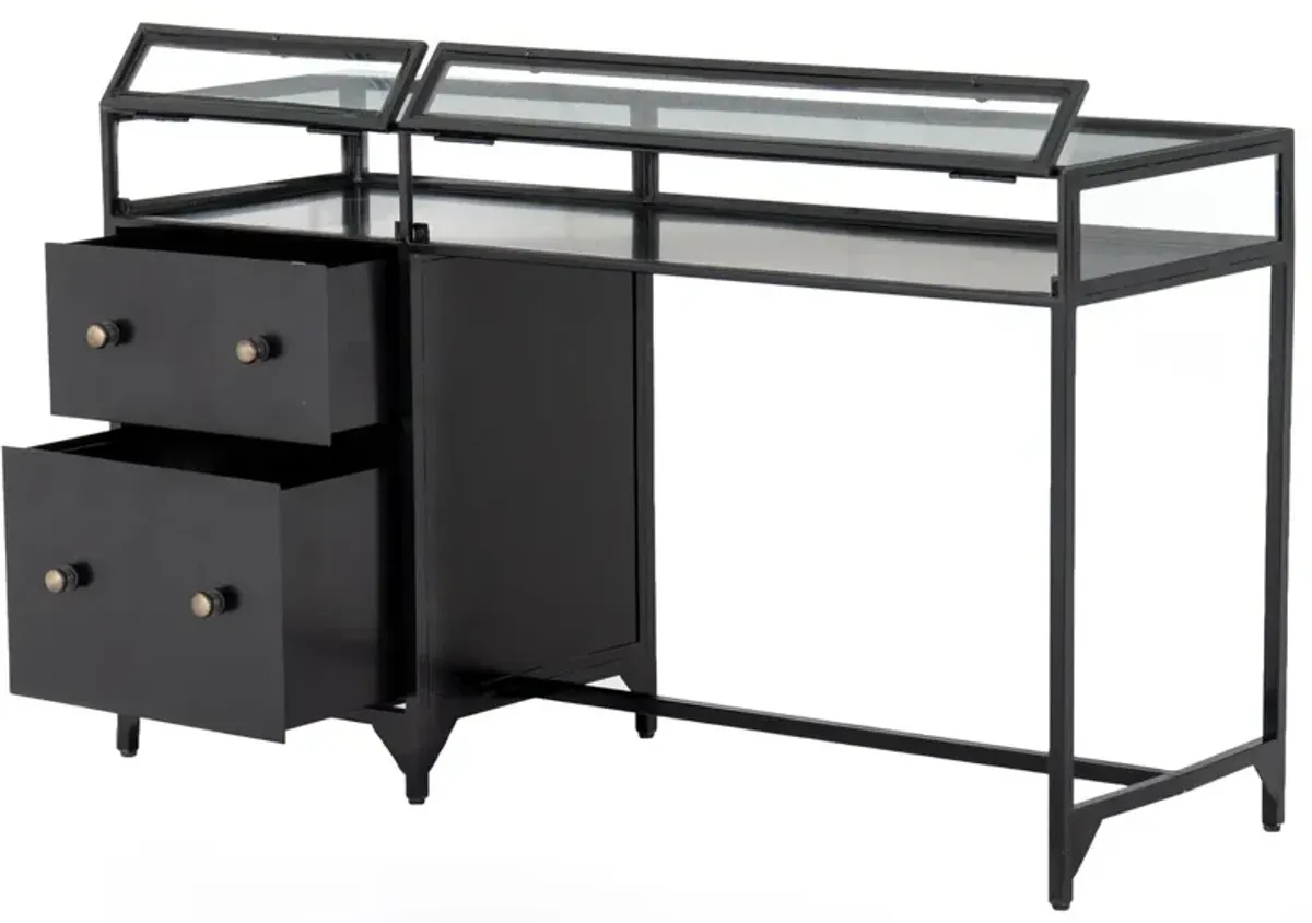 Aubrie Desk, Black