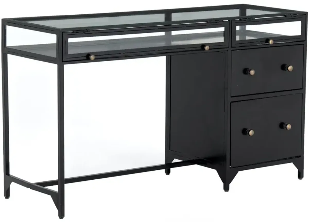 Aubrie Desk, Black