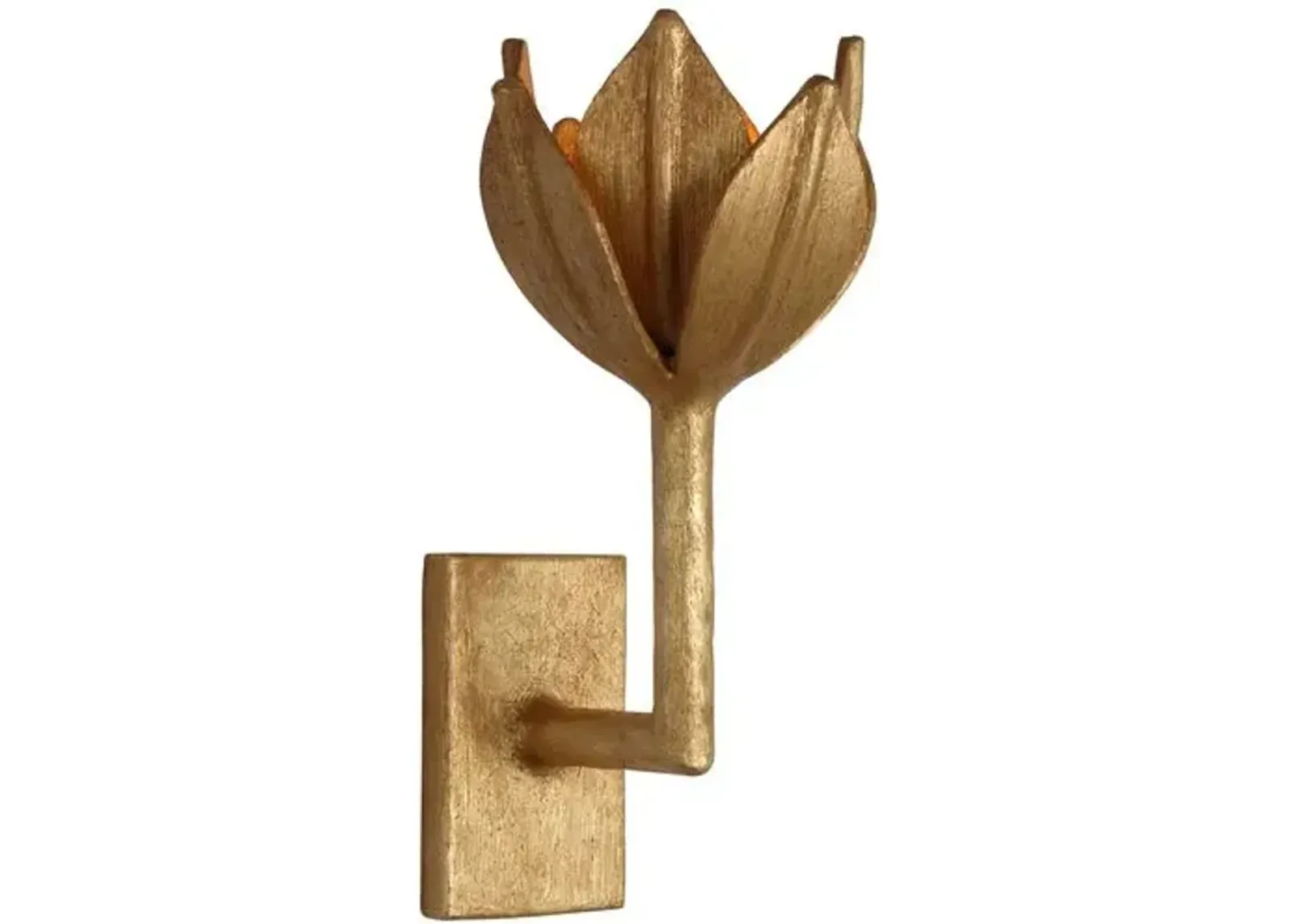 Visual Comfort - Alberto Small Wall Sconce - Antique Gold Leaf