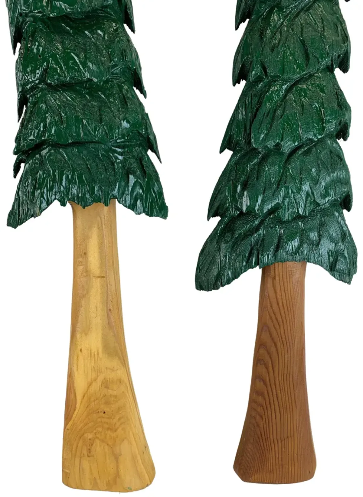 Hand-Made 48" & 36" Christmas Trees - Pr - Eat Drink Home - Green