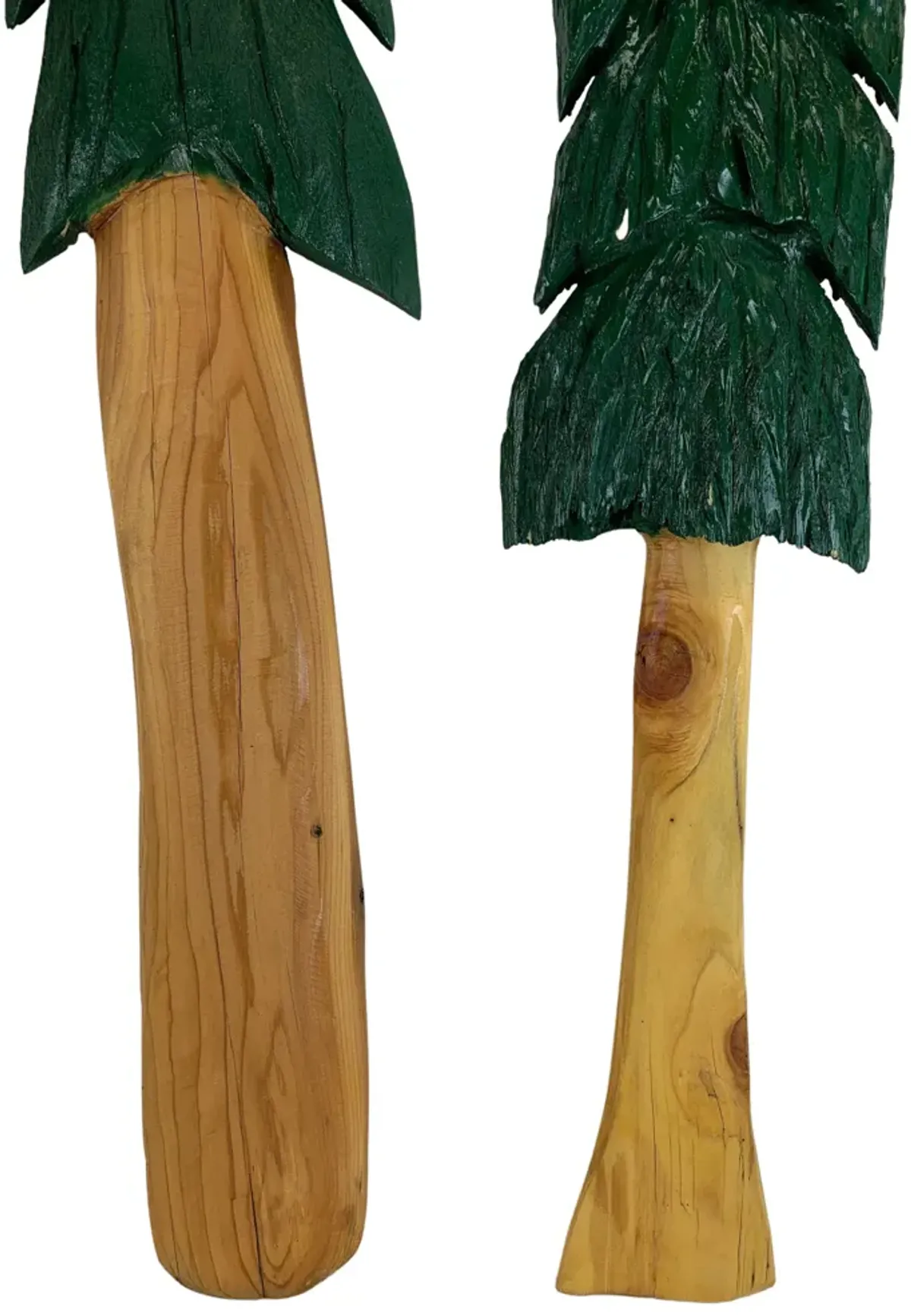 Hand-Made 49" Christmas Trees - Set of 2 - Eat Drink Home - Green