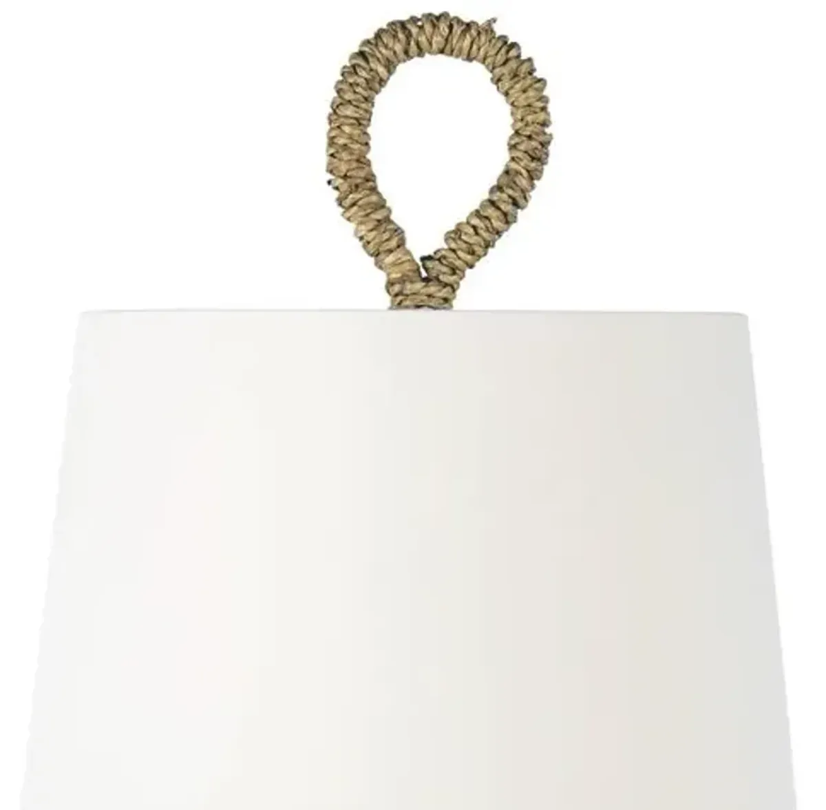 Coastal Living Bimini Buffet Lamp - Natural Rope - Regina Andrew