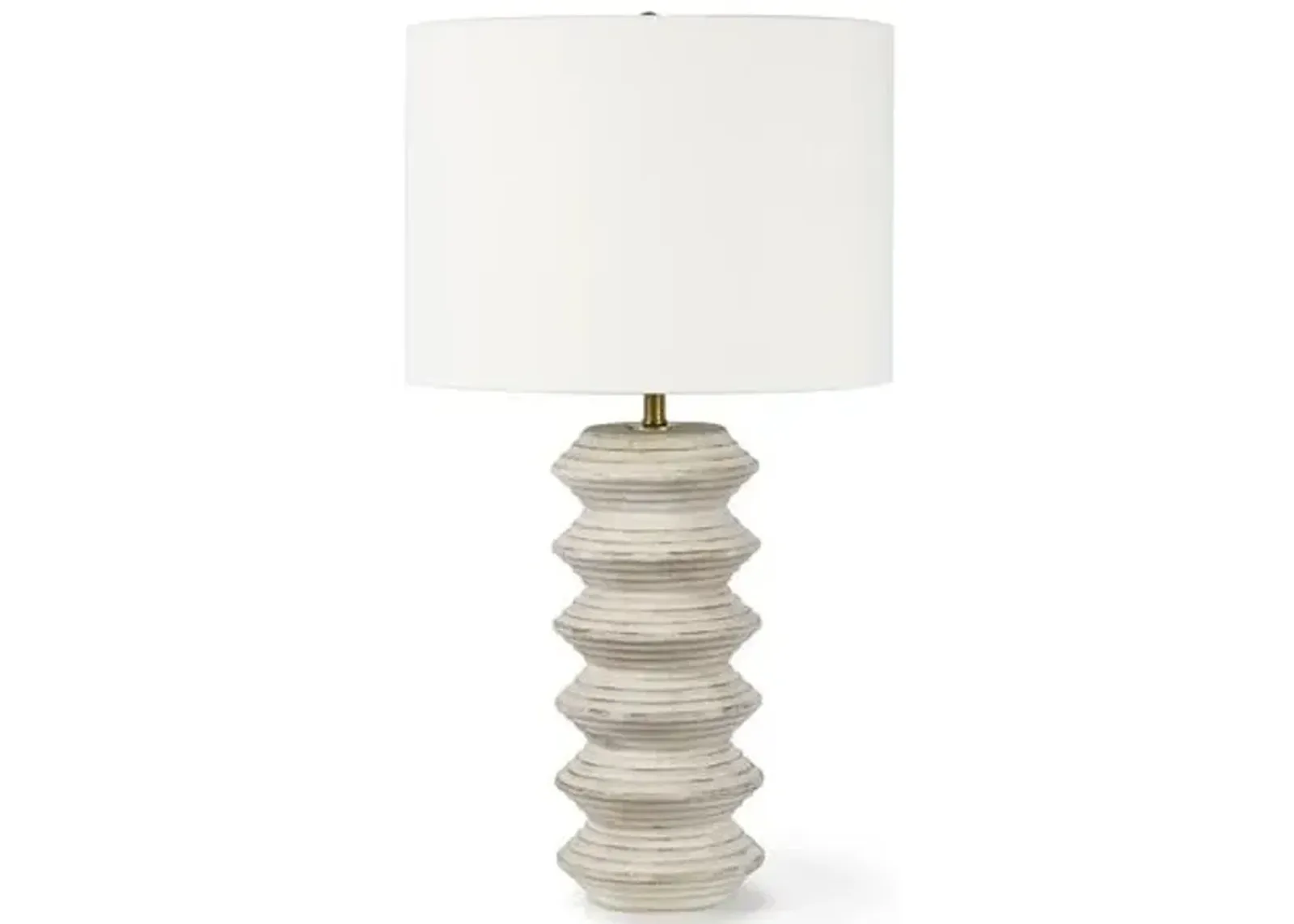 Coastal Living Nova Table Lamp - Whitewash - Regina Andrew