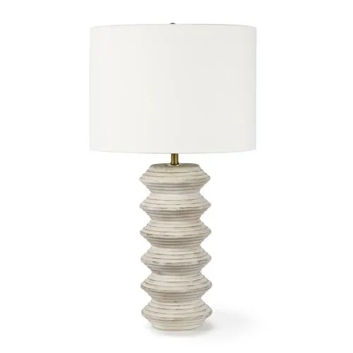 Coastal Living Nova Table Lamp - Whitewash - Regina Andrew