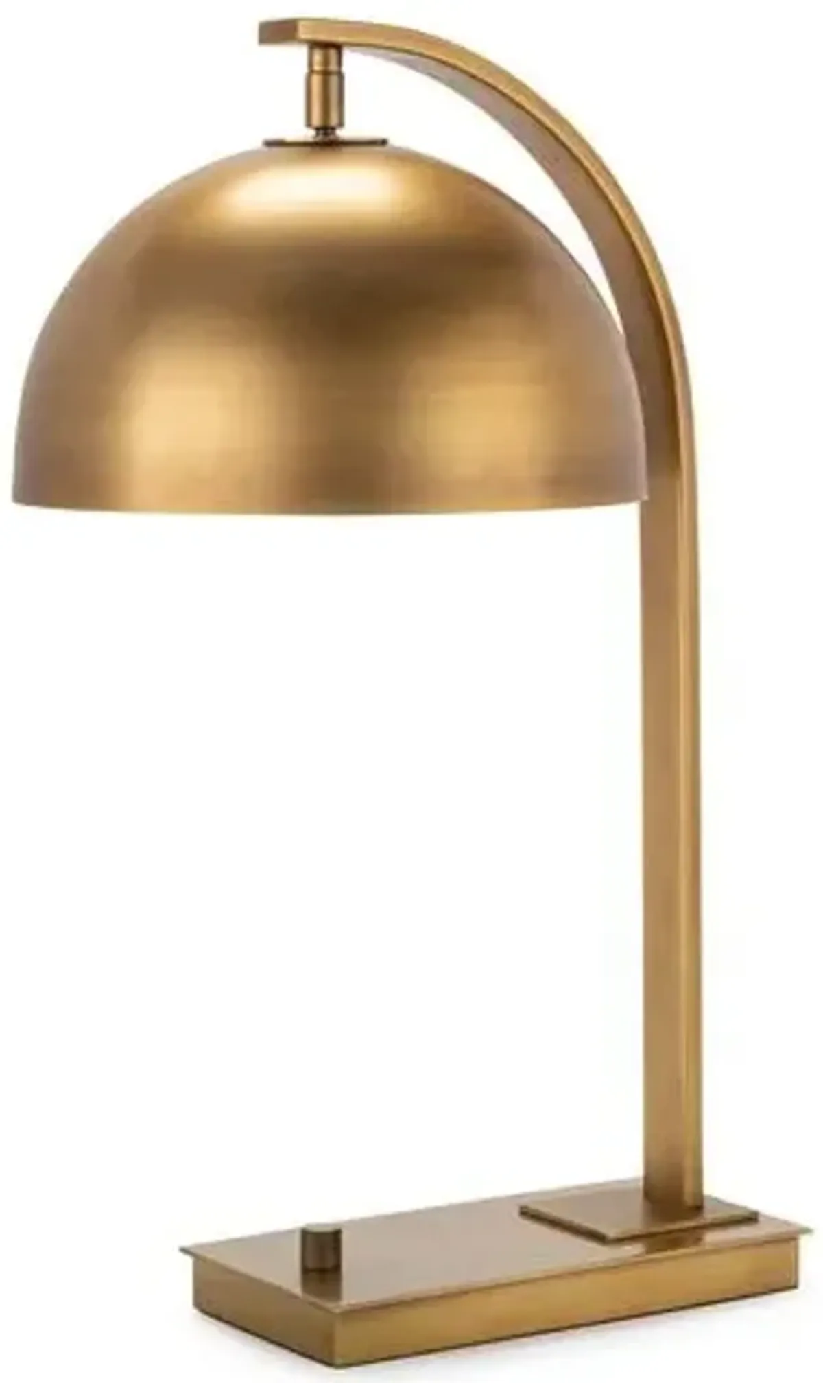 Otto Desk Lamp - Natural Brass - Regina Andrew