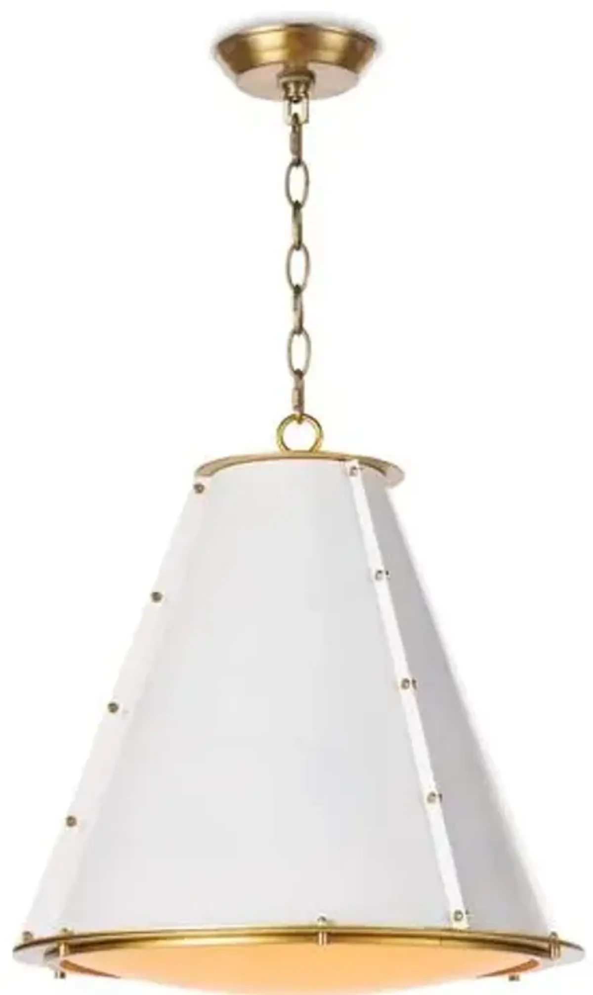 French Maid Small Chandelier - White - Regina Andrew