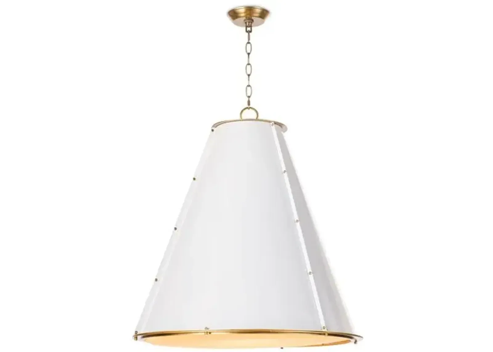 French Maid Large Chandelier - White - Regina Andrew