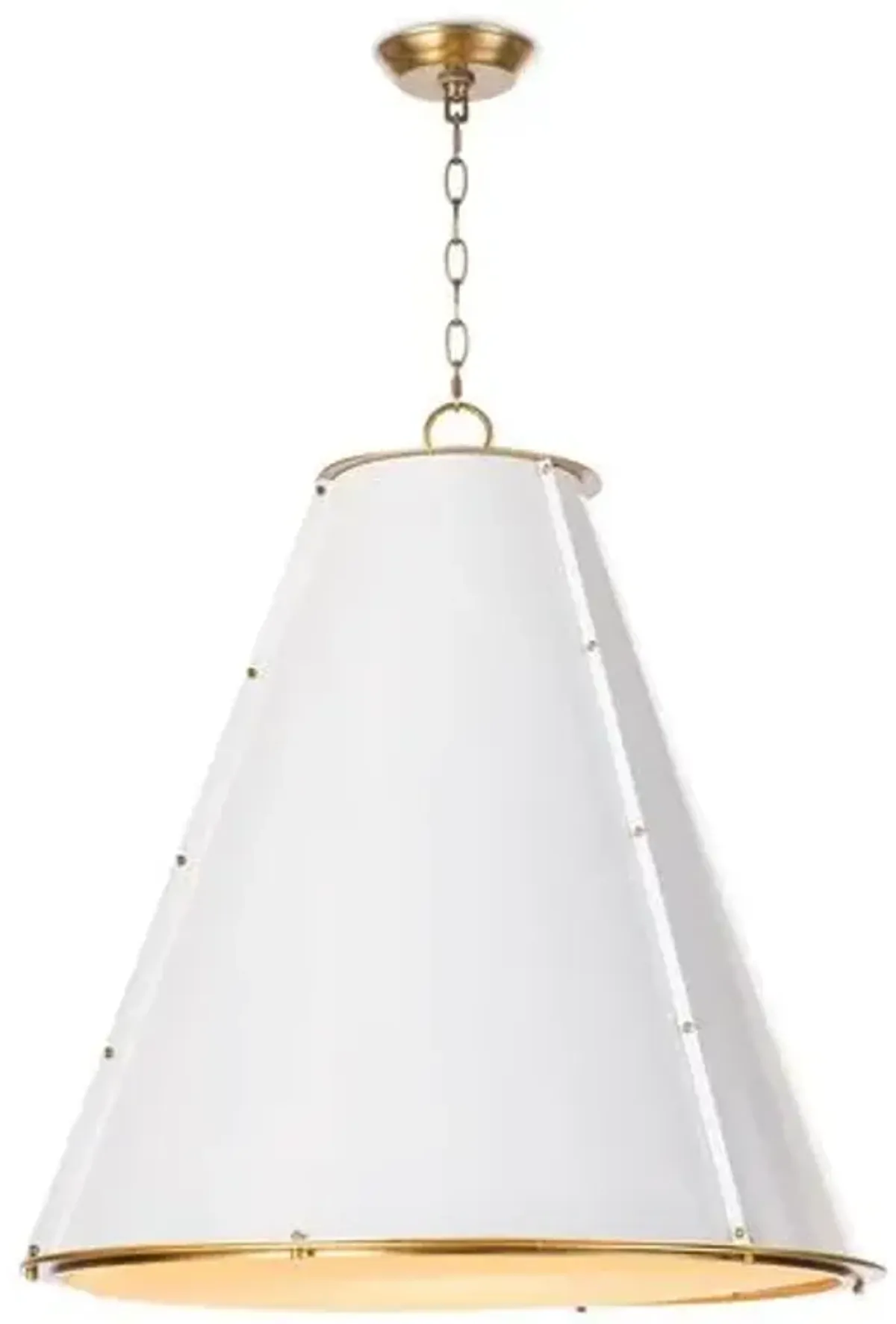 French Maid Large Chandelier - White - Regina Andrew