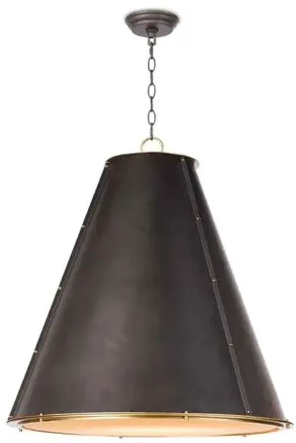 French Maid Large Chandelier - Black - Regina Andrew