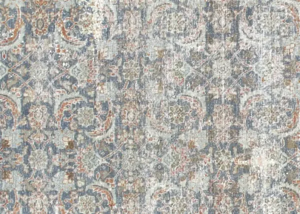 1920s Persian Tabriz Rug - 8'3" x 12'2" - Nalbandian - Blue - Blue