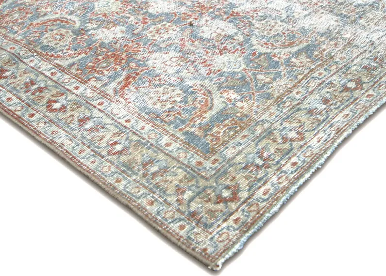 1920s Persian Tabriz Rug - 8'3" x 12'2" - Nalbandian - blue - blue