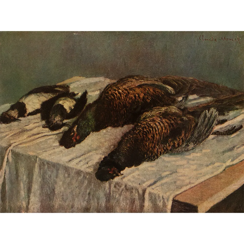 1950 Monet - Pheasants and Plovers - Brown