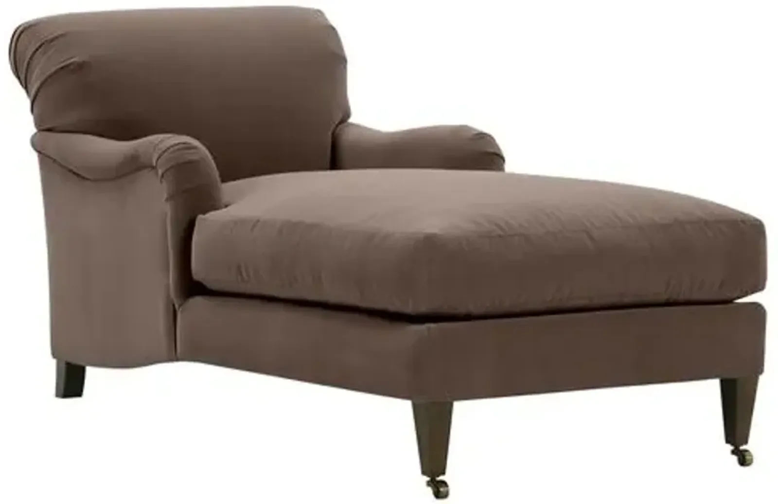 Hayes Chaise - Handcrafted - Brown - Comfortable, Sturdy, Stylish