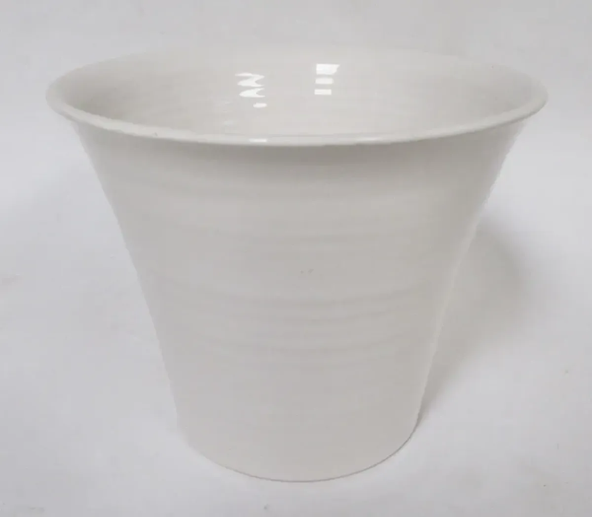 1930s California Pottery Cachepot - The Emporium Ltd. - White