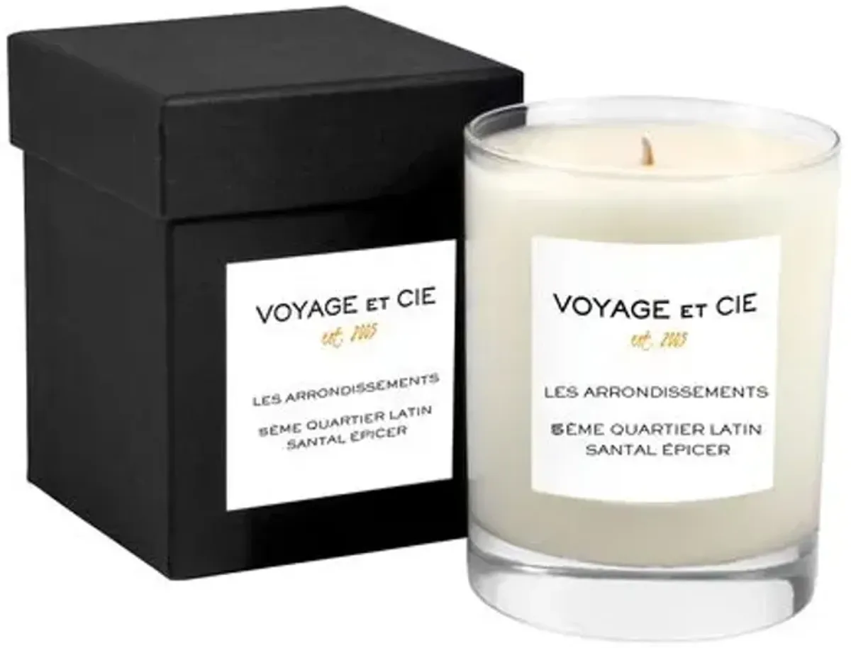 Santal Épicer Candle - VOYAGE ET CIE INC