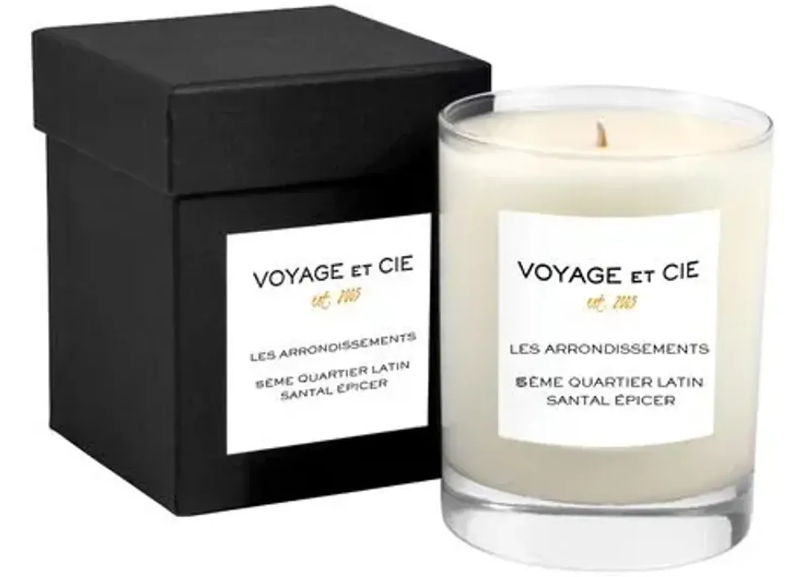 Santal picer Candle - VOYAGE ET CIE INC