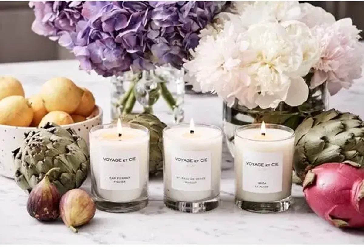 Jasmin Coco Candle - VOYAGE ET CIE INC