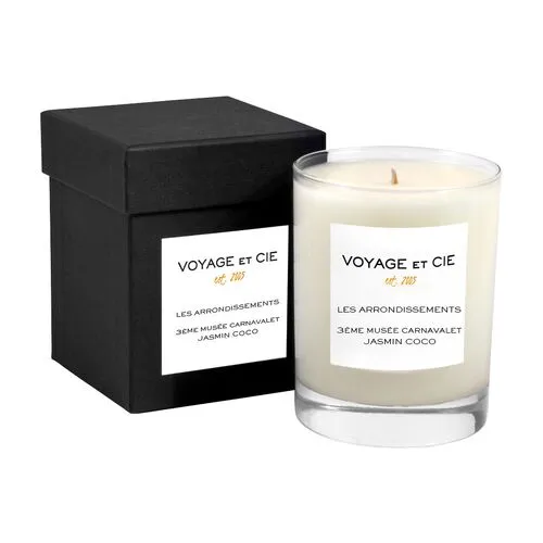 Jasmin Coco Candle - VOYAGE ET CIE INC