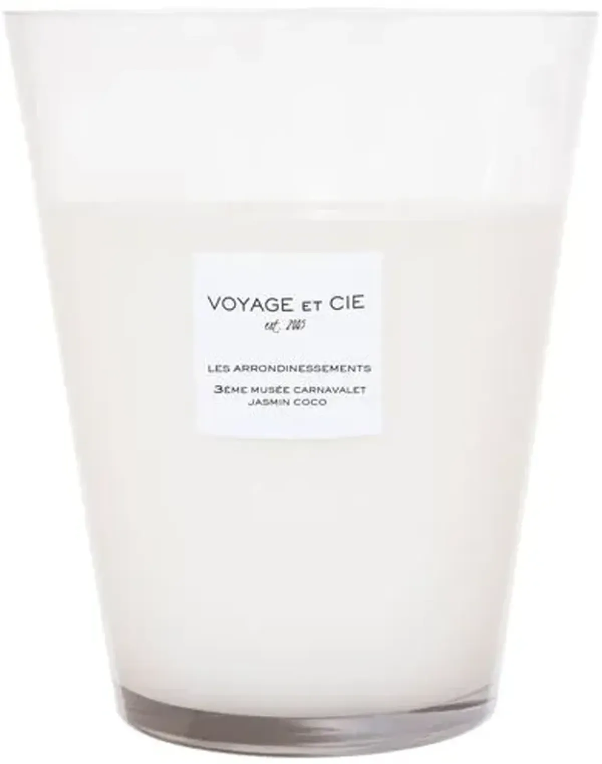 Jasmin Coco Candle - VOYAGE ET CIE INC