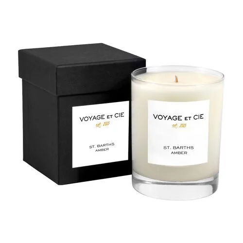 Amber St Barths Candle - VOYAGE ET CIE INC