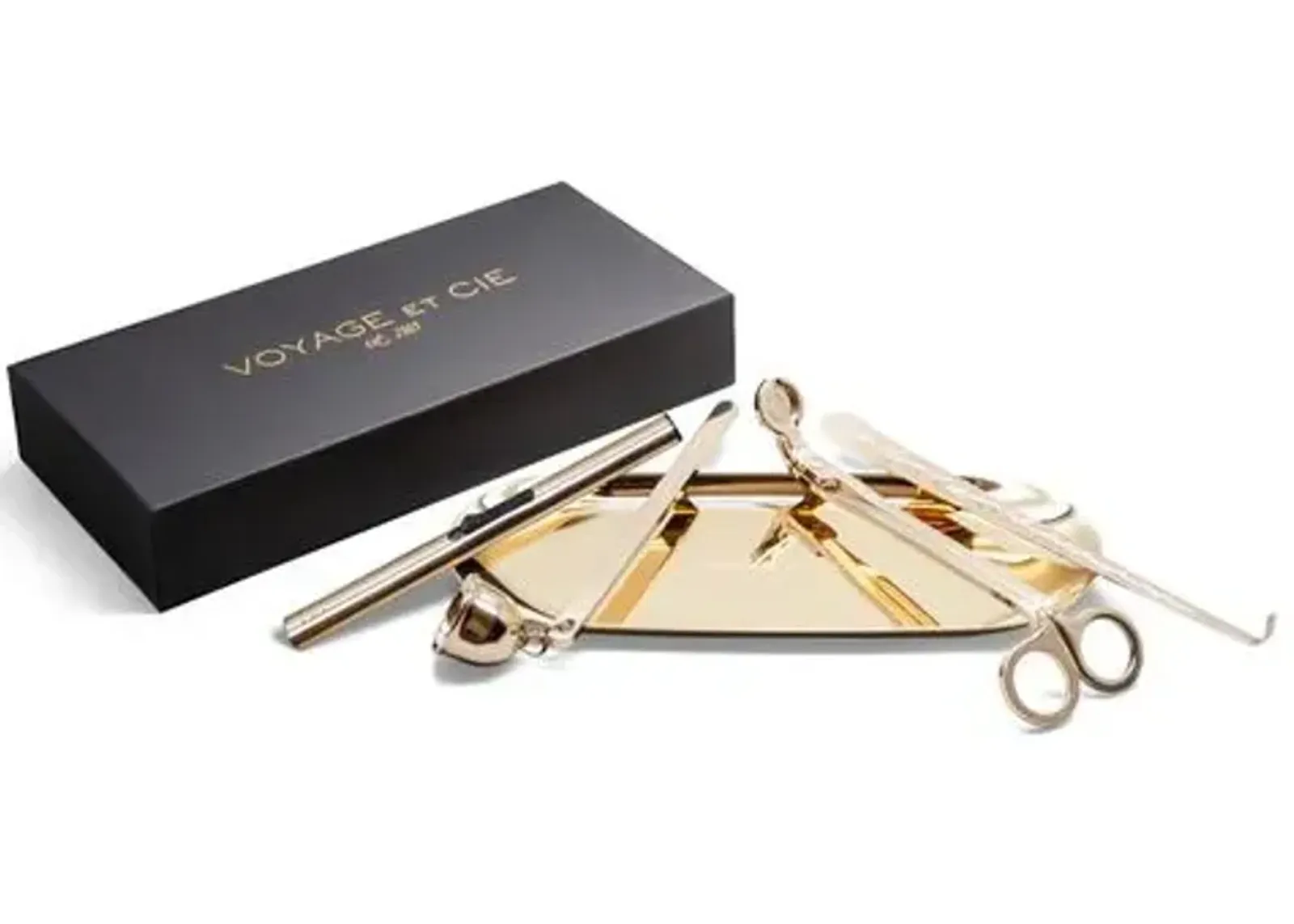 Candle Care Kit - VOYAGE ET CIE INC - Gold