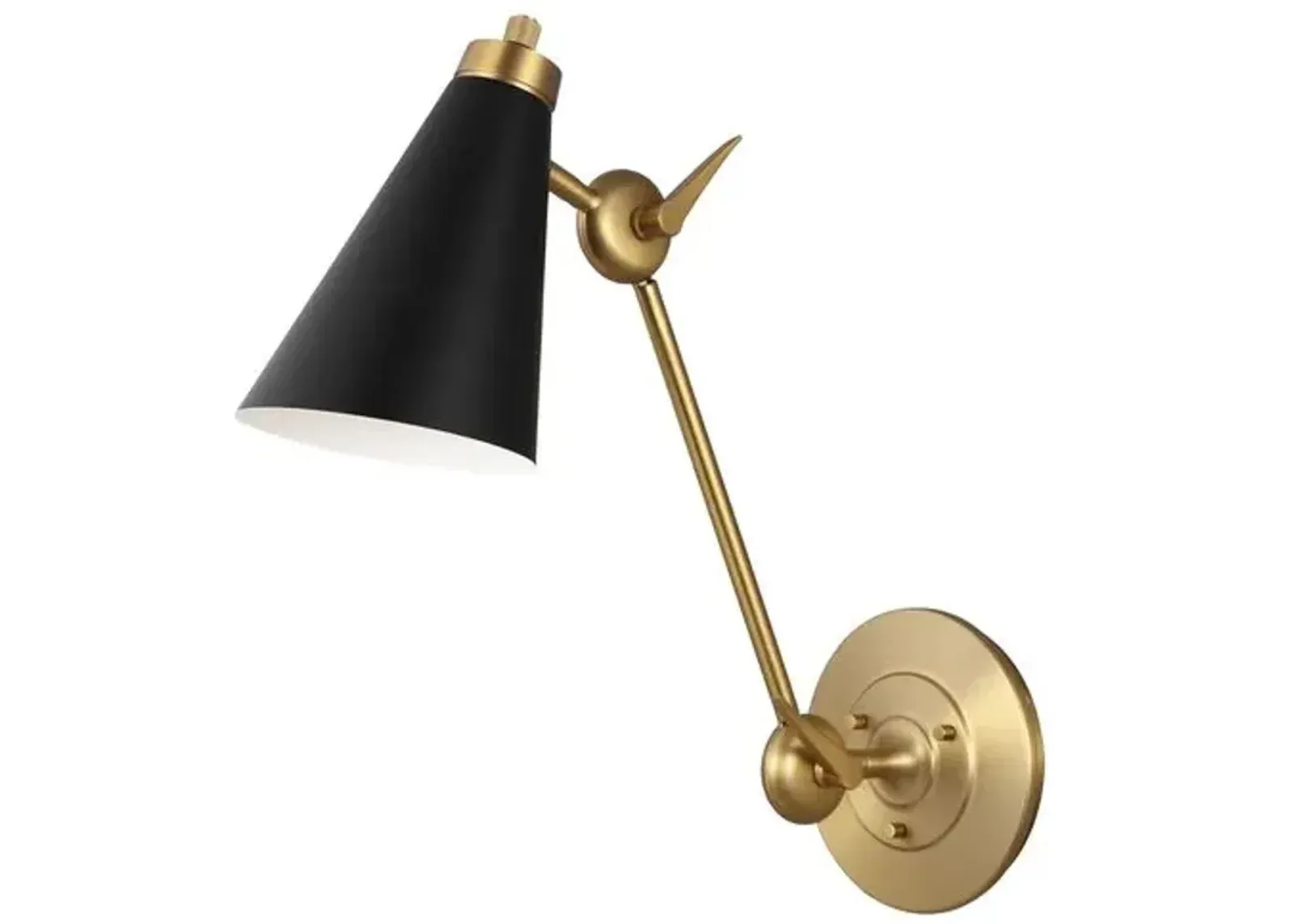 Visual Comfort - Signoret Library Sconce - Burnished Brass