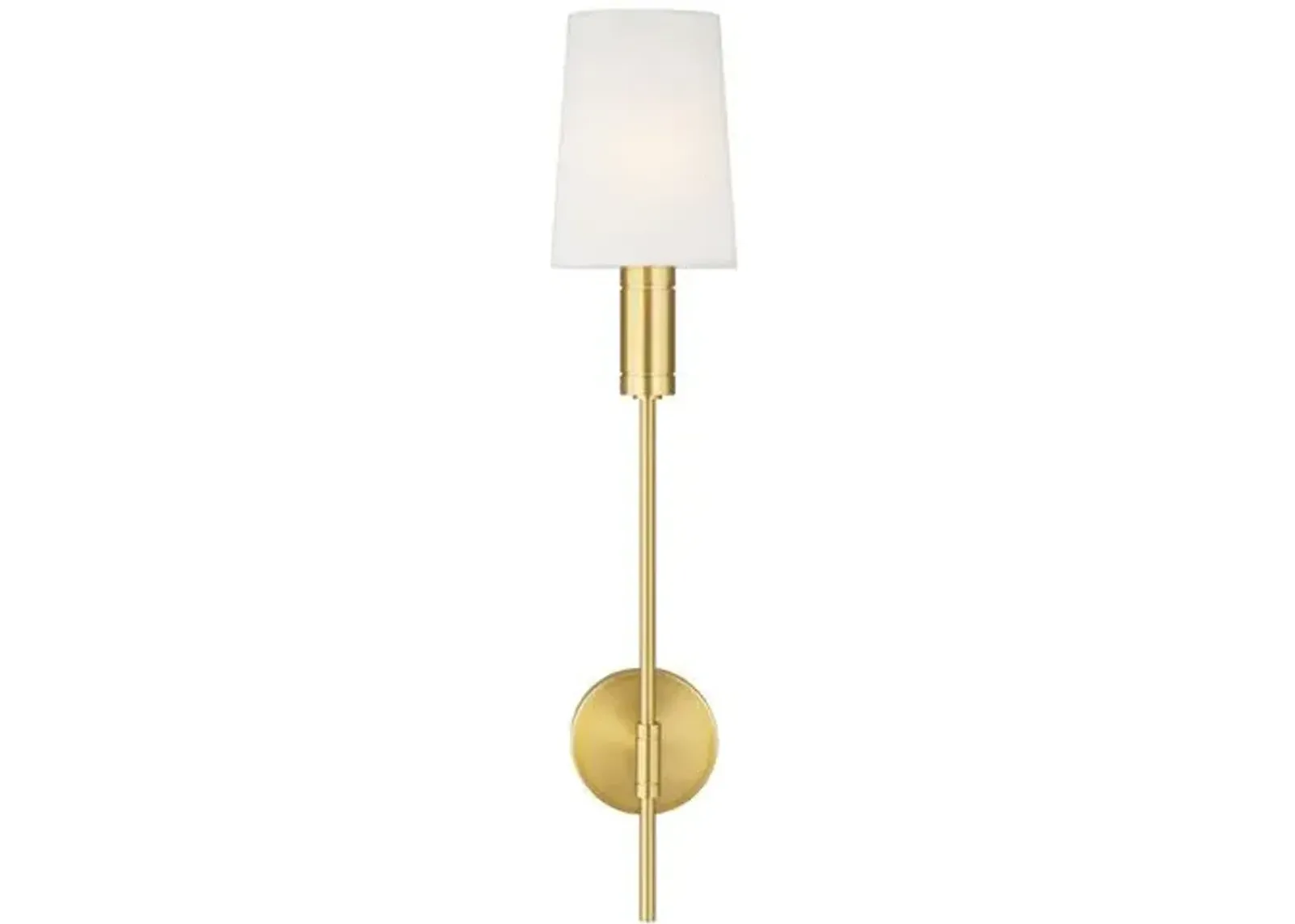 Visual Comfort - Beckham Modern Sconce - Burnished Brass