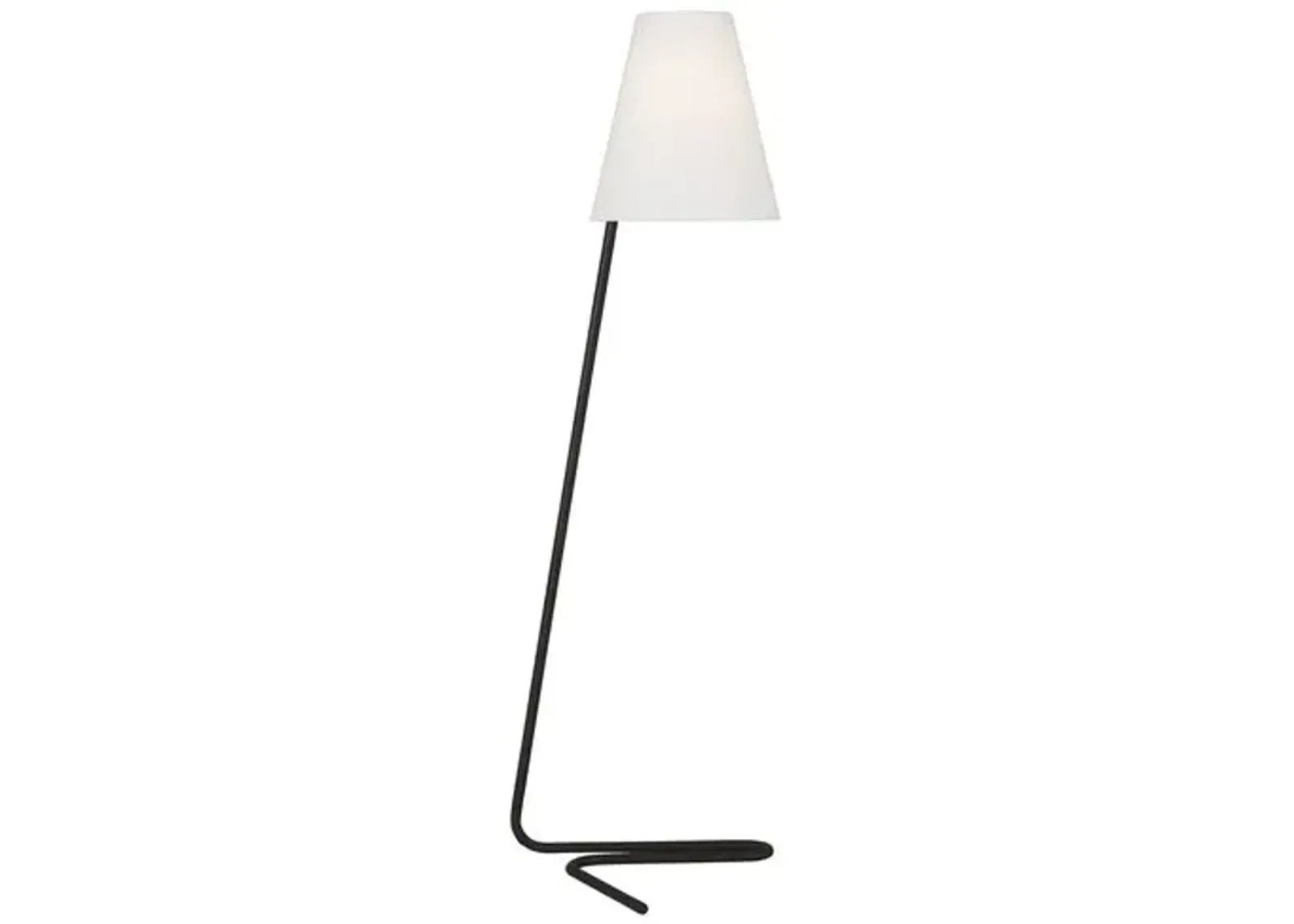 Visual Comfort - Jaxon Floor Lamp - Aged Iron