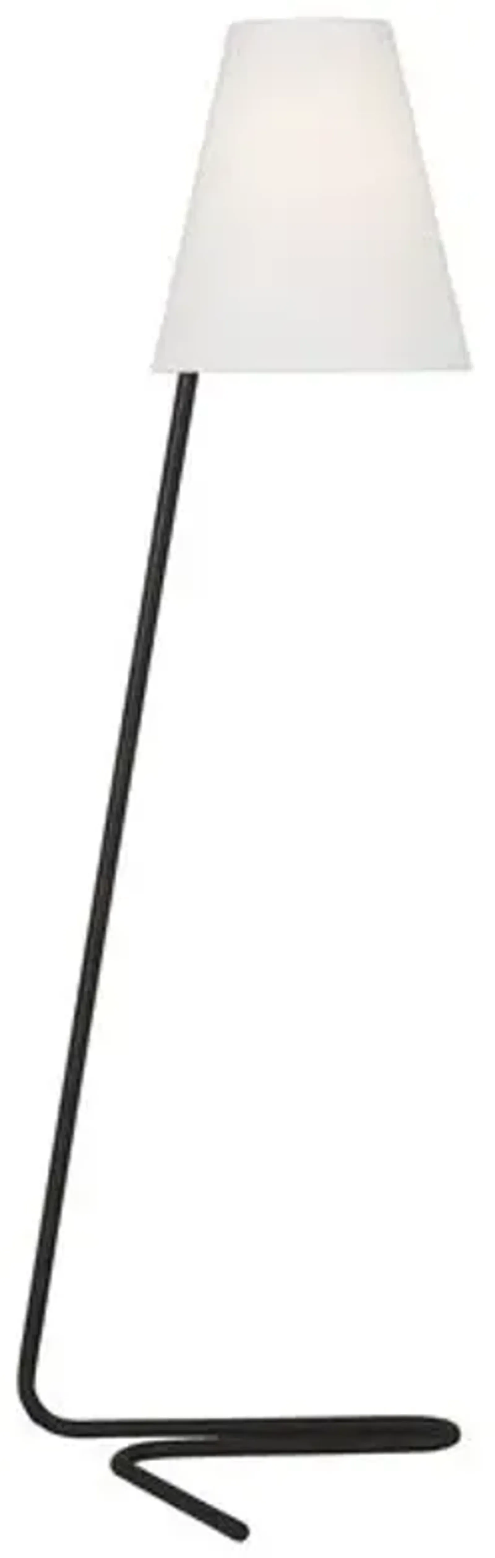 Visual Comfort - Jaxon Floor Lamp - Aged Iron