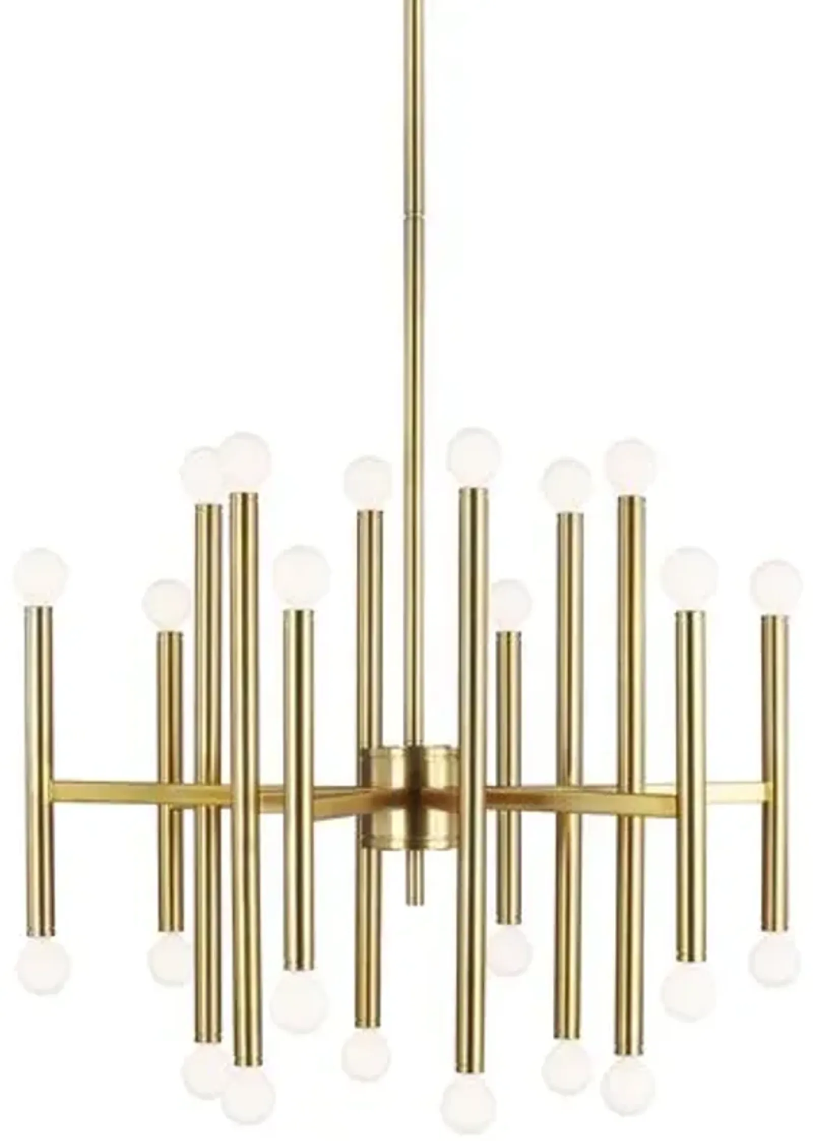 Visual Comfort - Beckham Modern Large Chandelier - Burnished Brass