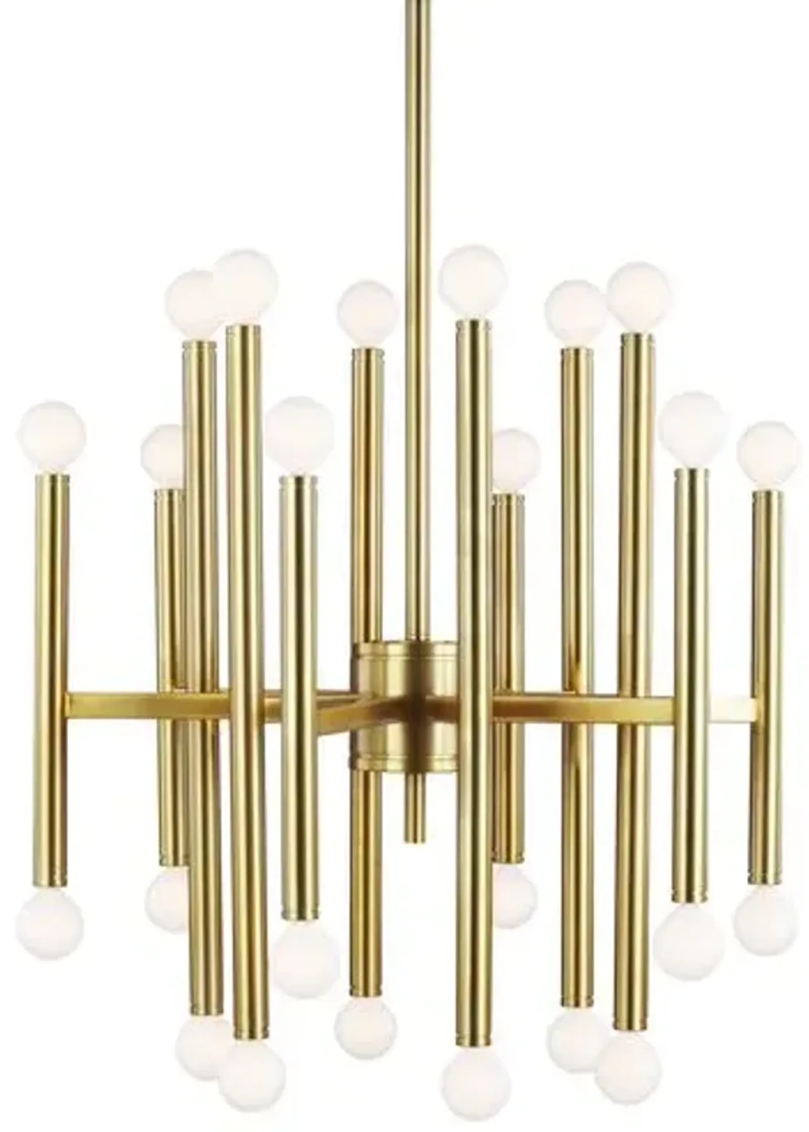 Visual Comfort - Beckham Modern Medium Chandelier - Burnished Brass