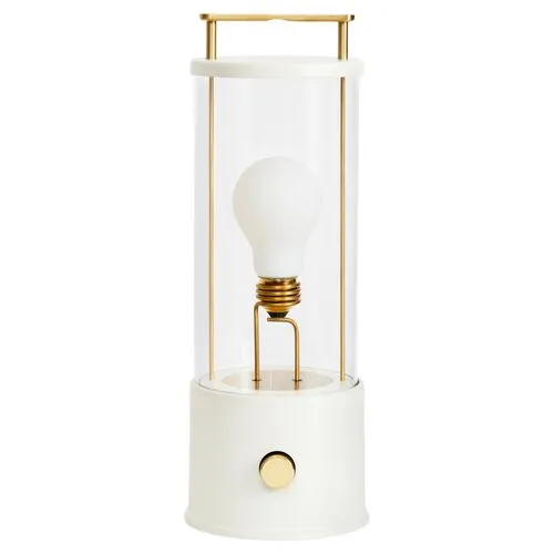 Muse Portable Outdoor Lantern - Candlenut White - Tala Lighting