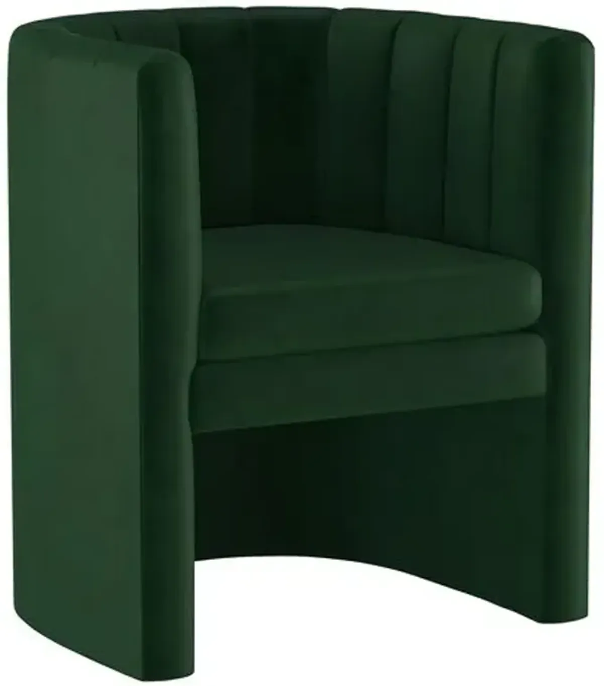 Bradley Velvet Dining Chair - Green