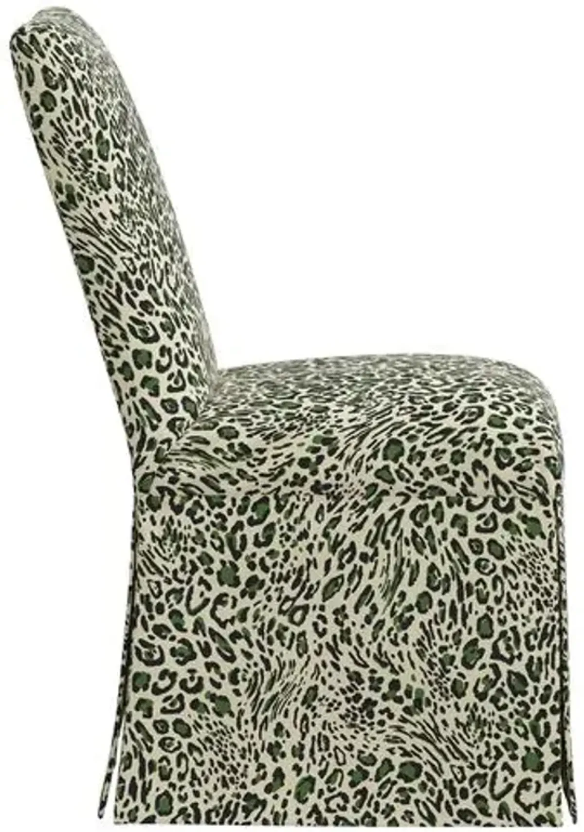 Owen Pounce Slipcover Side Chair - Green