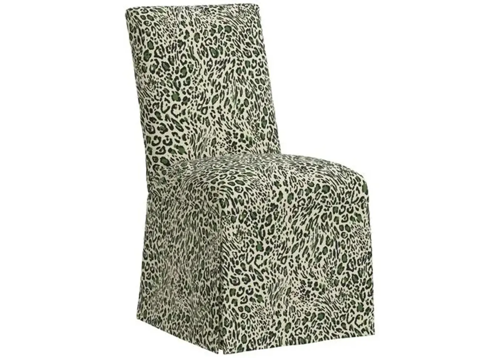 Owen Pounce Slipcover Side Chair - Green