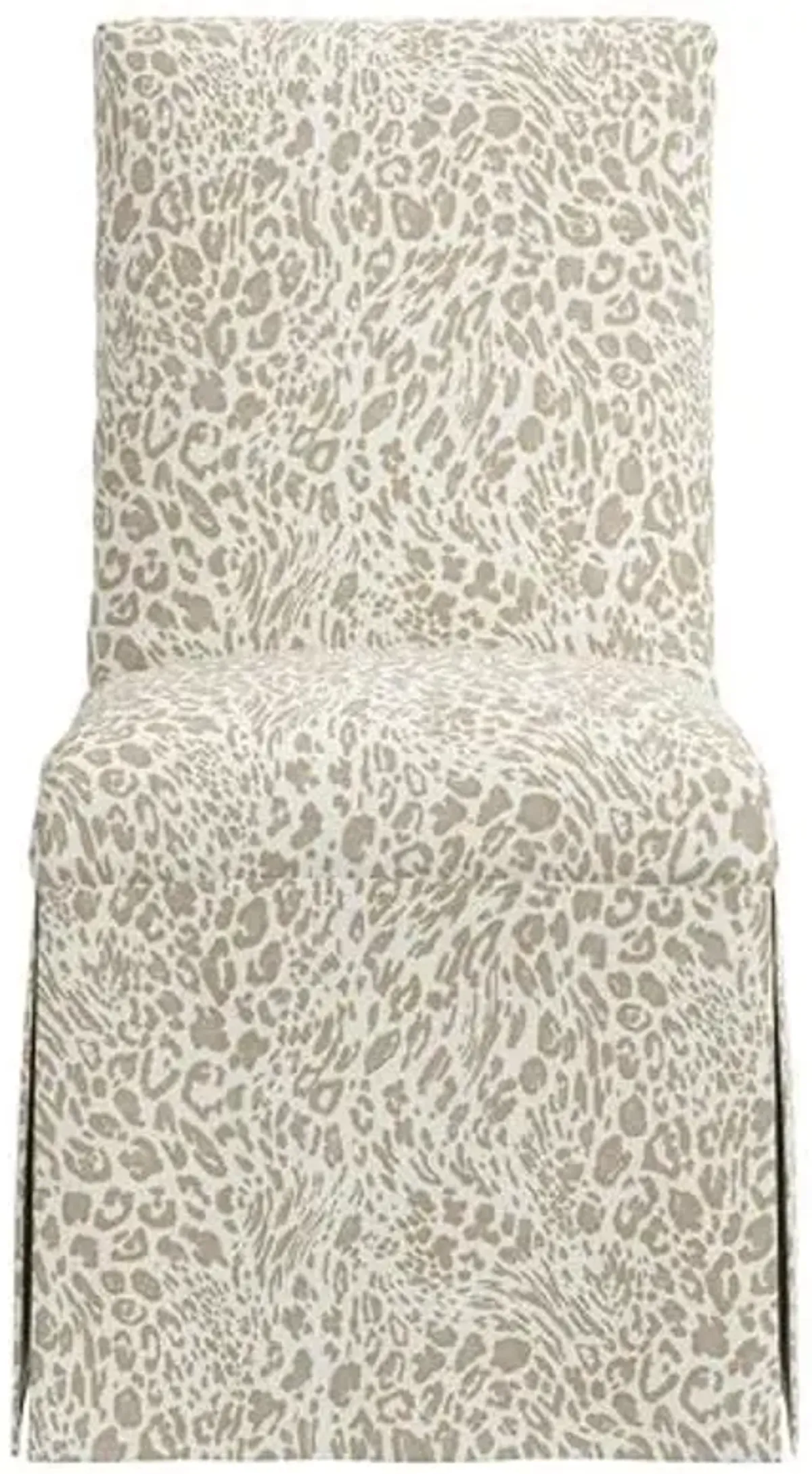 Owen Pounce Slipcover Side Chair - Beige