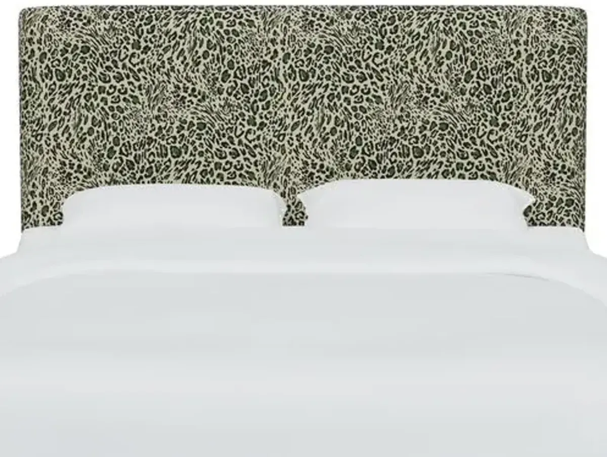 Novak Pounce Headboard - Green