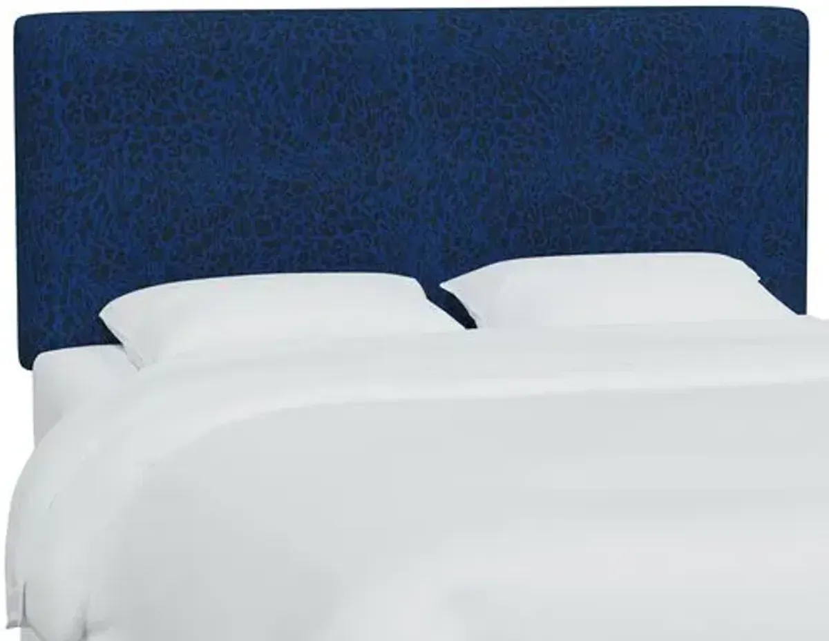 Novak Pounce Headboard - Blue