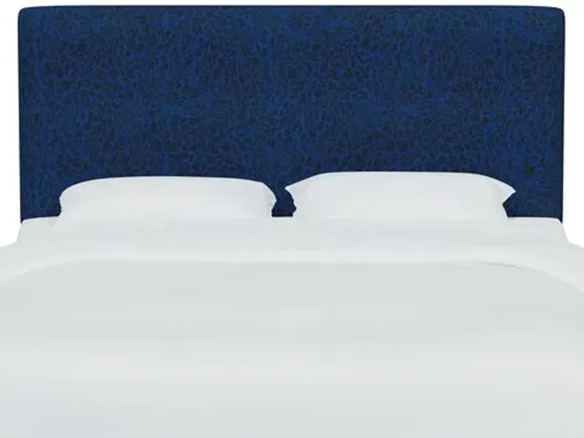 Novak Pounce Headboard - Blue