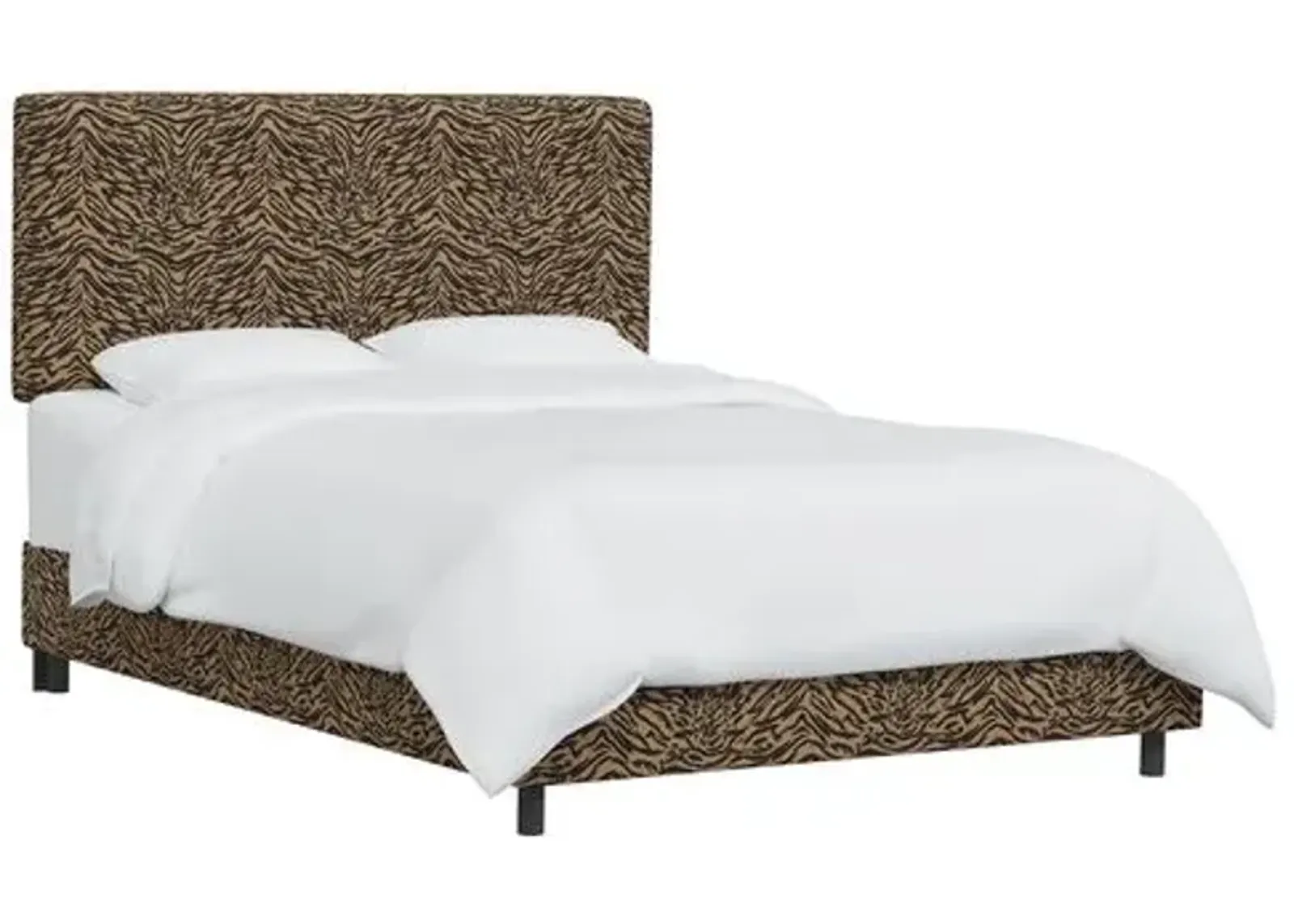 Novak Lope Bed - Brown