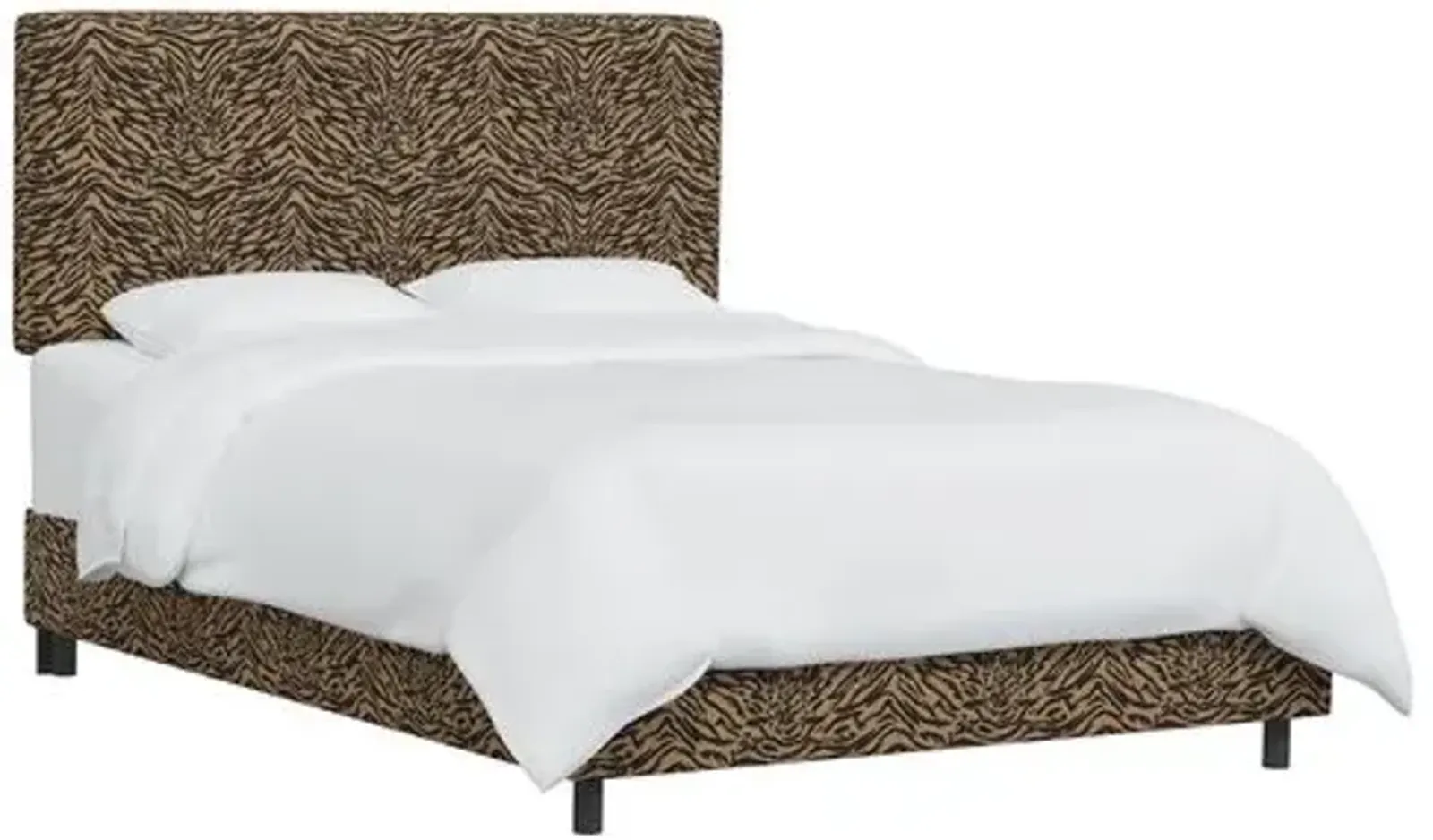 Novak Lope Bed - Brown