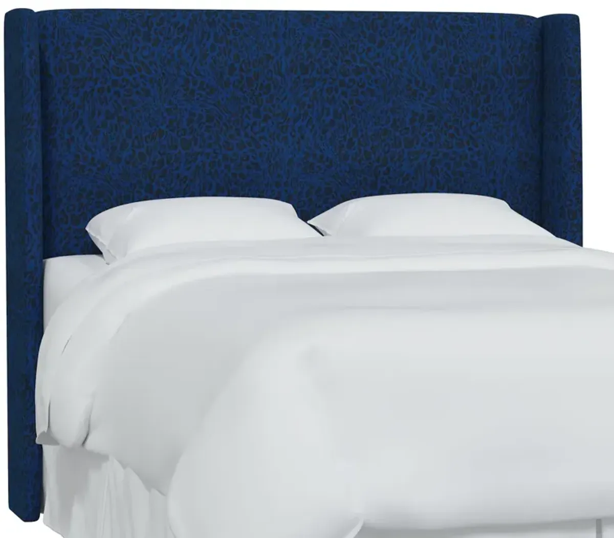 Kelly Pounce Wingback Headboard