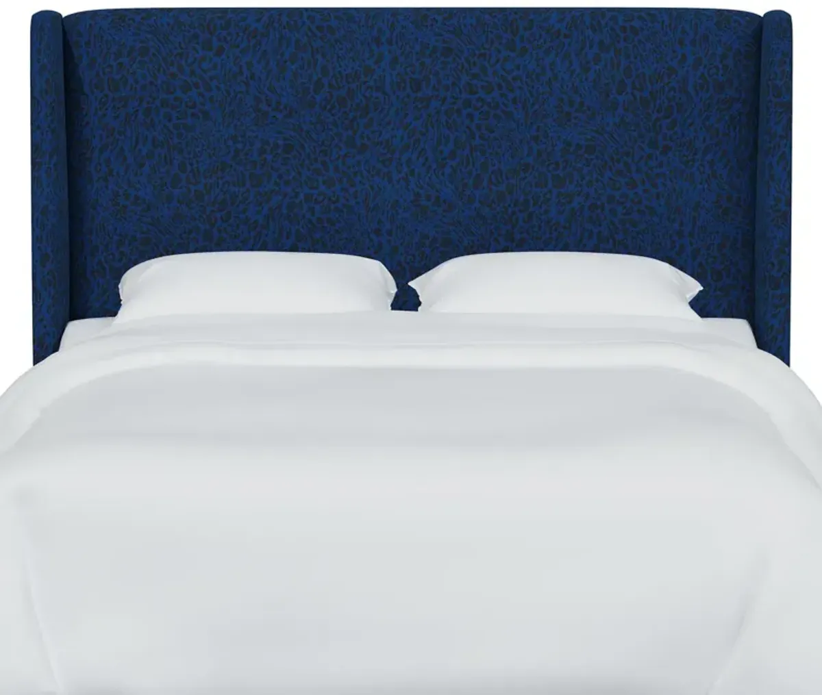 Kelly Pounce Wingback Headboard