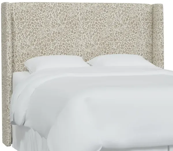 Kelly Pounce Wingback Headboard