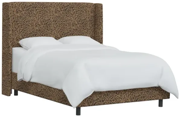 Kelly Pounce Wingback Bed