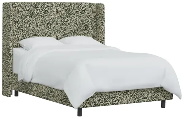 Kelly Pounce Wingback Bed
