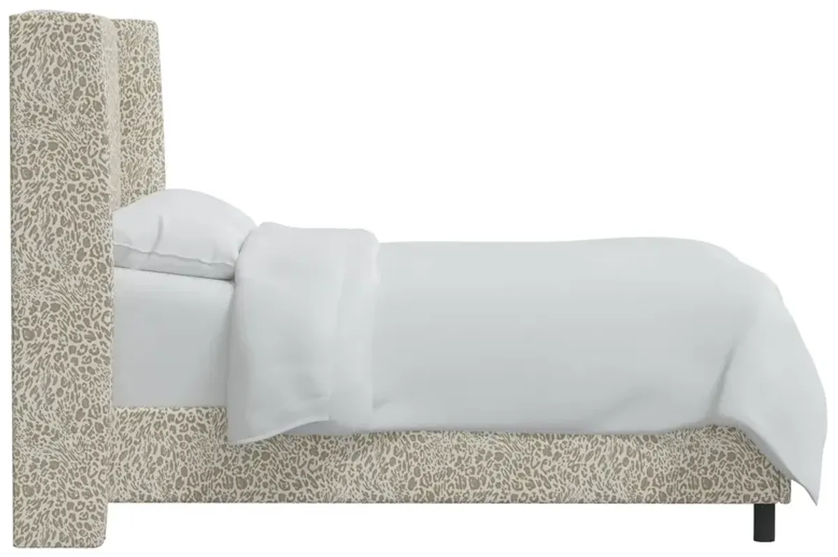 Kelly Pounce Wingback Bed